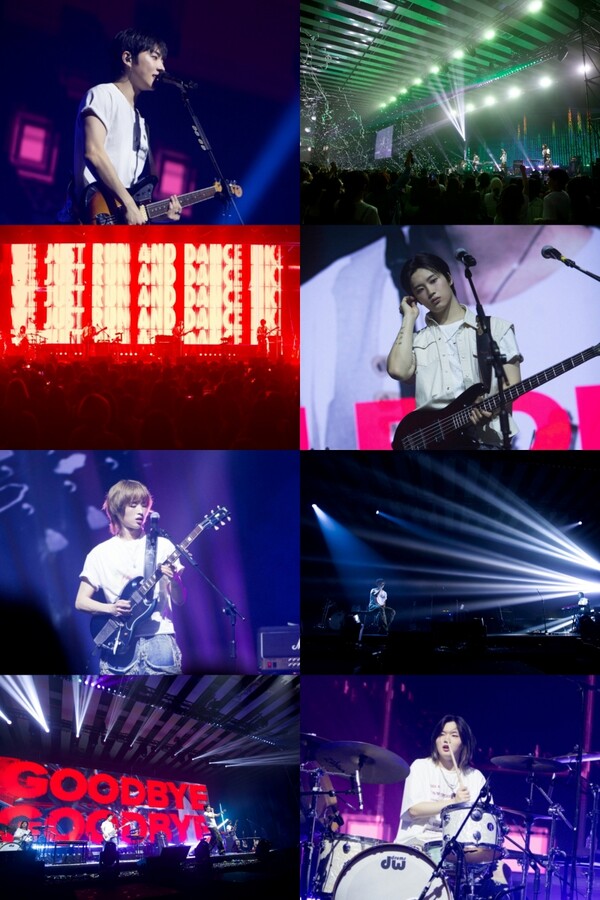 드래곤포니, 타이베이 콘서트 성료…'파워풀+청량' 밴드 퍼포먼스 '믿뛰밴' 존재감 입증