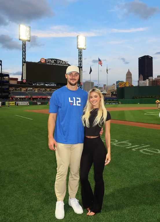 ▲ 폴 스킨스(왼쪽)와 리비 던. ⓒ 폴 스킨스 인스타그램