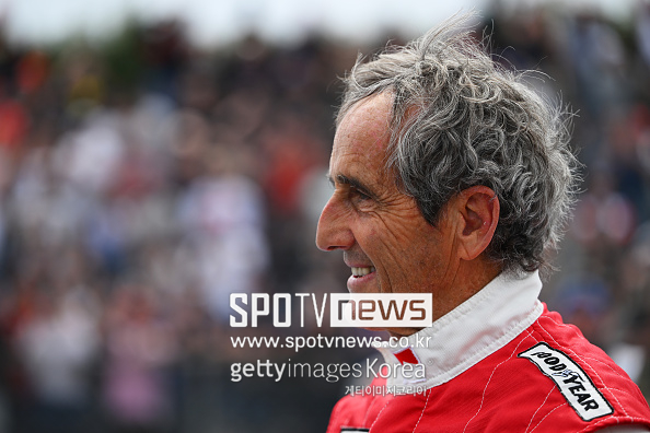 ▲ F1의 전설적인 드라이버 알랭 프로스트