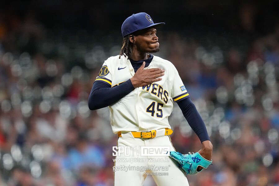 ▲ 밀워키 투수 아브너 우리베.