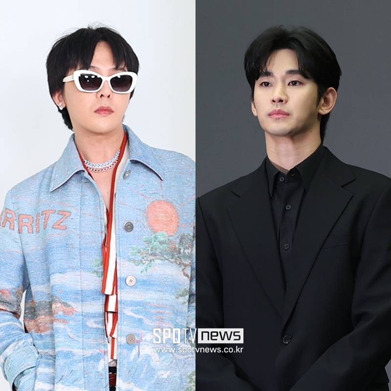 ▲ 지드래곤(왼쪽), 김수현. ⓒ곽혜미 기자