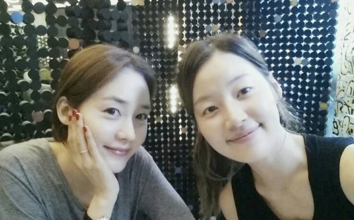 성유리, '검사 남편♥' 한지혜와 여유 즐겼다 "지혜표 육전 최고"