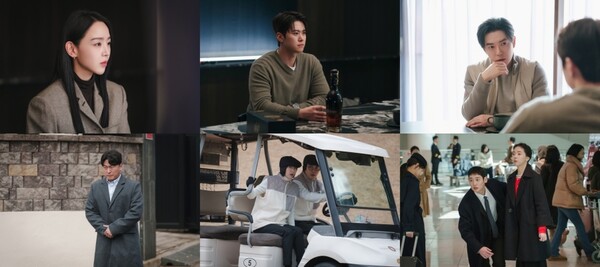 ▲ 31일 방송되는 '은밀한 감사' 마지막회 장면들. 해무그룹을 지켜내기 위해 신혜선, 공명, 김재욱이 공조한다. 제공|tvN