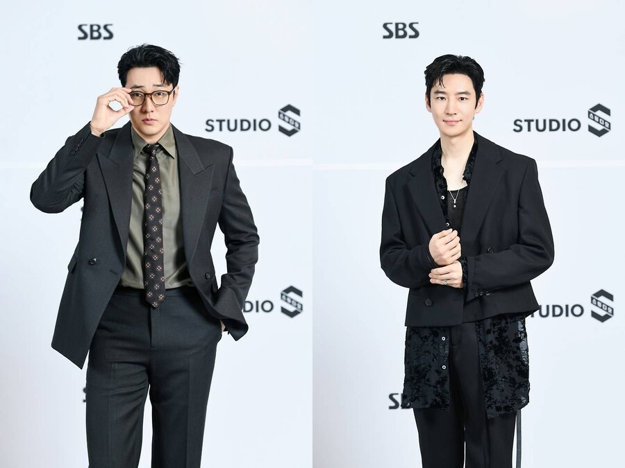 ▲ 배우 소지섭(왼쪽)과 이제훈. 제공|SBS