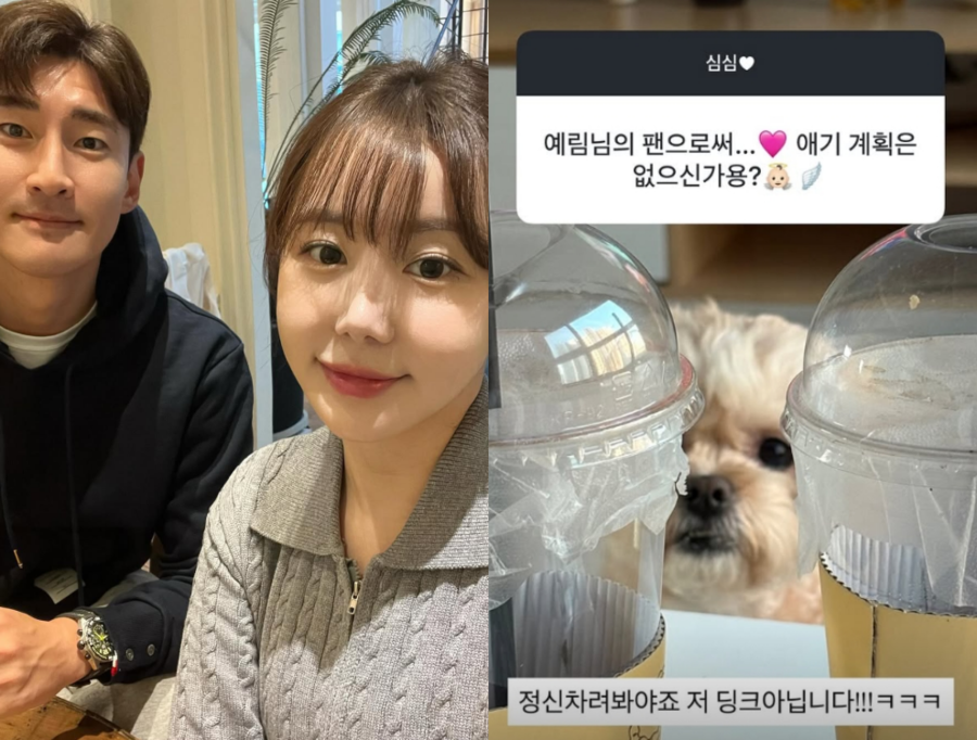 '이경규 딸' 이예림, 결혼 6년차 딩크 탈출 선언 "정신 차릴 것"