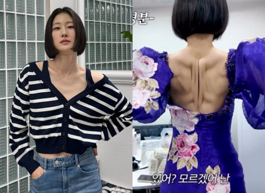 '43세' 이현이, 쫙 갈라진 등근육 '위엄'…찍던 PD도 '화들짝'