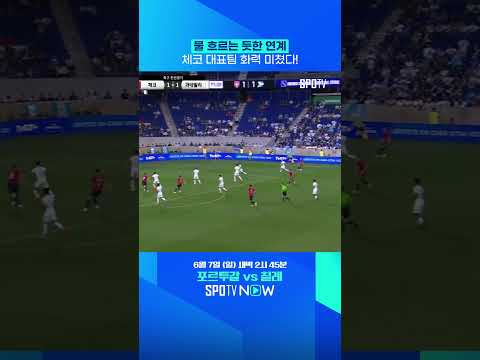 과테말라 압도한 체코 ㄷㄷ #shorts #친선경기