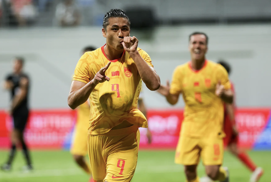 [A매치 REVIEW] 월드컵 못 나가는 중국, 싱가포르 원정에서 2-1 신승...'한국서 귀화' 송의영 67분 소화