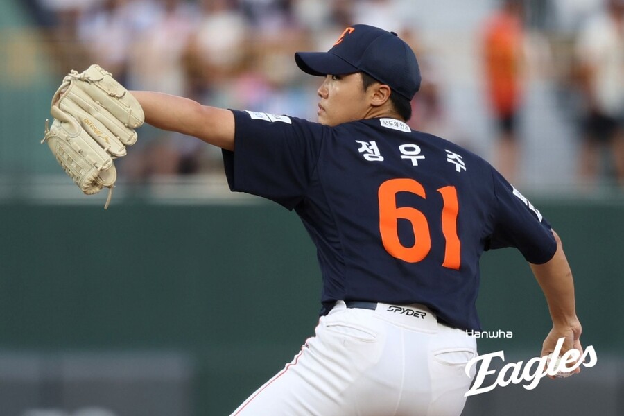 아시안게임 너무 의식했었다, 이마저도 성장통…"만족스럽지 않다" 그래서 정우주가 더 단단해진다