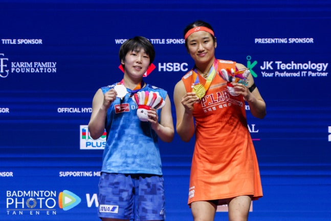 ▲ 안세영이 또 역사를 썼다. 결승에서 일본의 강자 야마구치를 셧아웃시키면서 인도네시아 오픈 2연패와 통산 3번째 정상에 성공했다. ⓒ 대한배드민턴협회