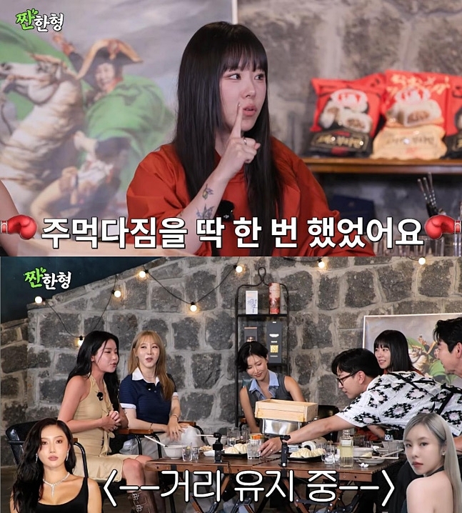 화사-휘인, 술 취해 주먹다짐 "침대서 안고 있다가 난투극"('짠한형')