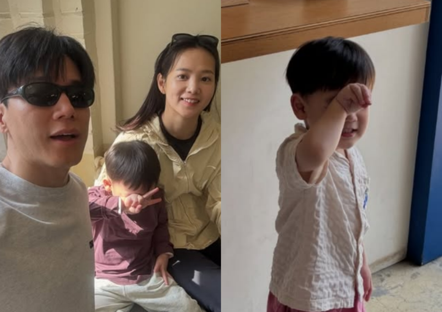 윤승아, ♥김무열 품에 안긴 子 공개 "3번째 생일 축하해"