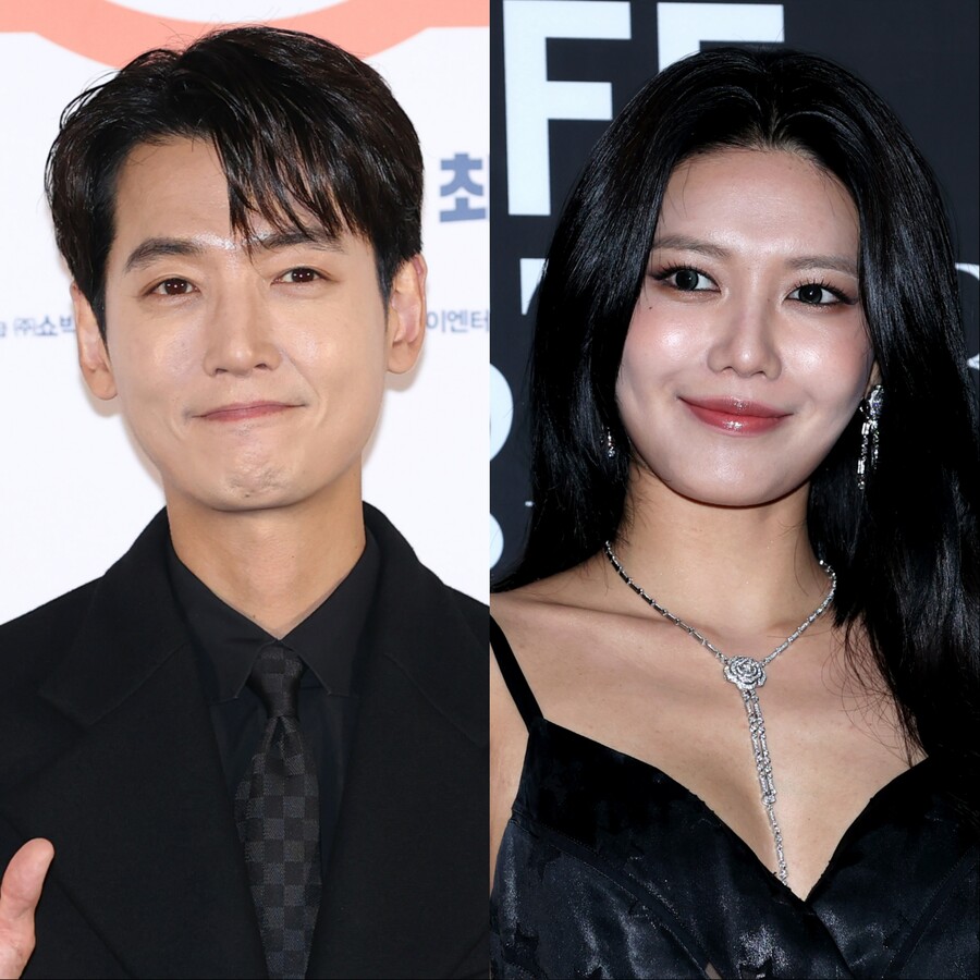 ▲ 정경호(왼쪽)과 수영. ⓒ스포티비뉴스DB