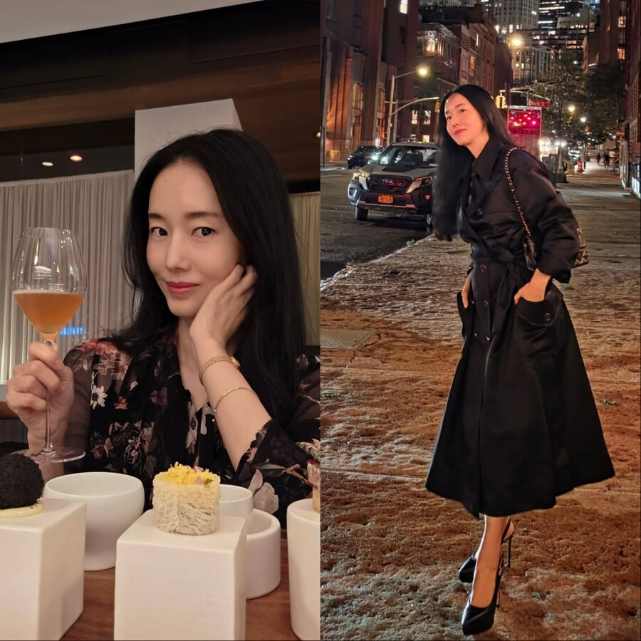 뉴욕 간 이정현, 한식 미슐랭 3스타에 기절…"너무 맛있어서"