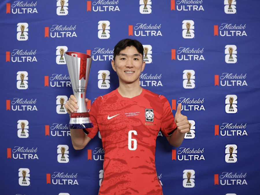 [오피셜] '1골 1도움' 코리아 지단 황인범, FIFA 선정 공식 SPOM...대회 두 번째 수상자