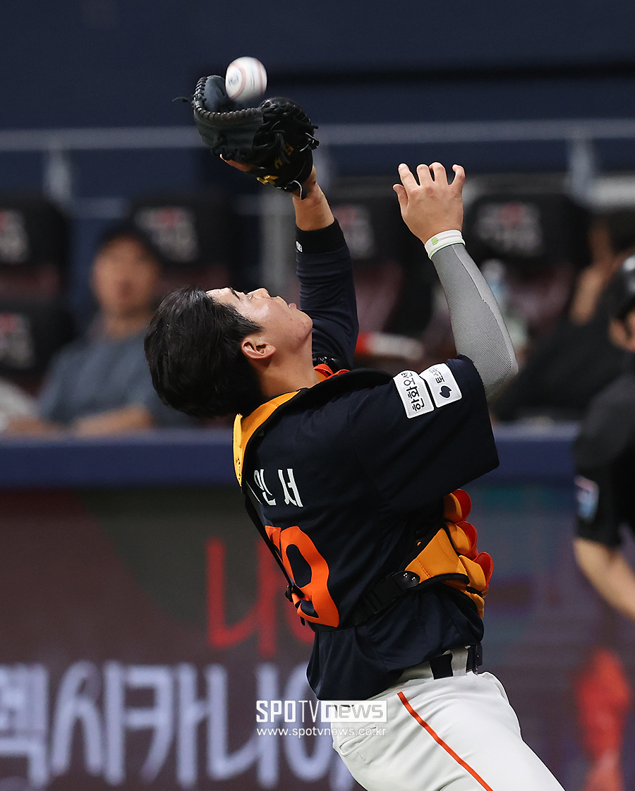 [포토S] 허인서, '안정적인 포구'
