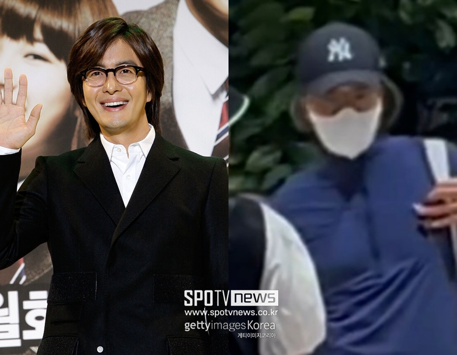 배용준 반백발 근황, 왜곡된 사진 일파만파..'조롱적 편집' 안타까워 [이슈S]