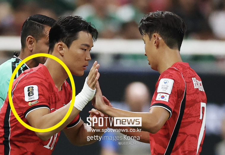 [SPO 현장] 손흥민은 없었고, 오현규에게 있었던 특별한 ‘이것’…대한민국 유니폼 소매 밑 새겨진 ‘황금 패치’ 비밀