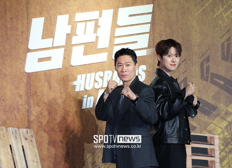 [포토S] 진선규-공명, '전 남편과 현 남편'