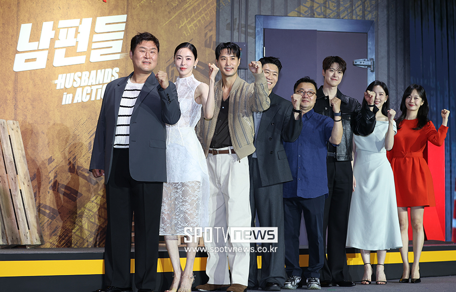 [포토S] '남편들, 육해공 액션 기대하세요'