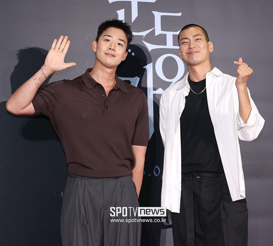 [포토S] 차현승-정이헌, '영화 눈동자 보러 왔어요~'