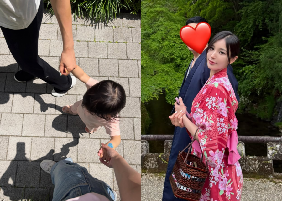 '25세 은퇴' 소희, ♥15세 연상 남편·딸과 日 여행…변함없는 미모 '눈길'
