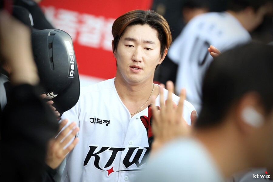 ▲ 김민혁 ⓒKT 위즈