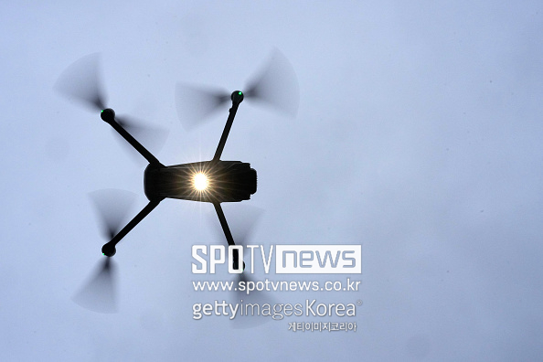 ▲ multi rotor uav drones aerail