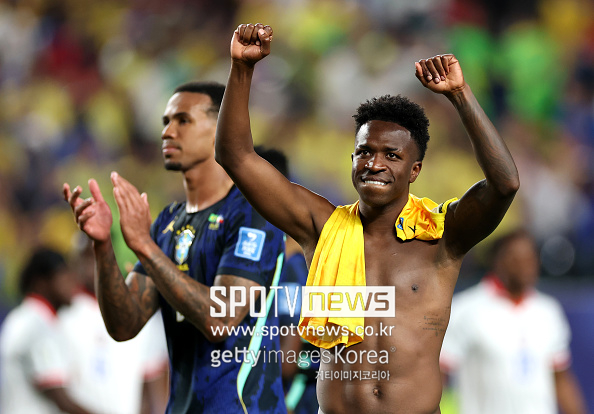 [월드컵 REVIEW] '그래, 이게 브라질이지' 우승 후보 삼바 군단, 아이티에 3-0 완승...쿠냐-비니시우스 맹활약