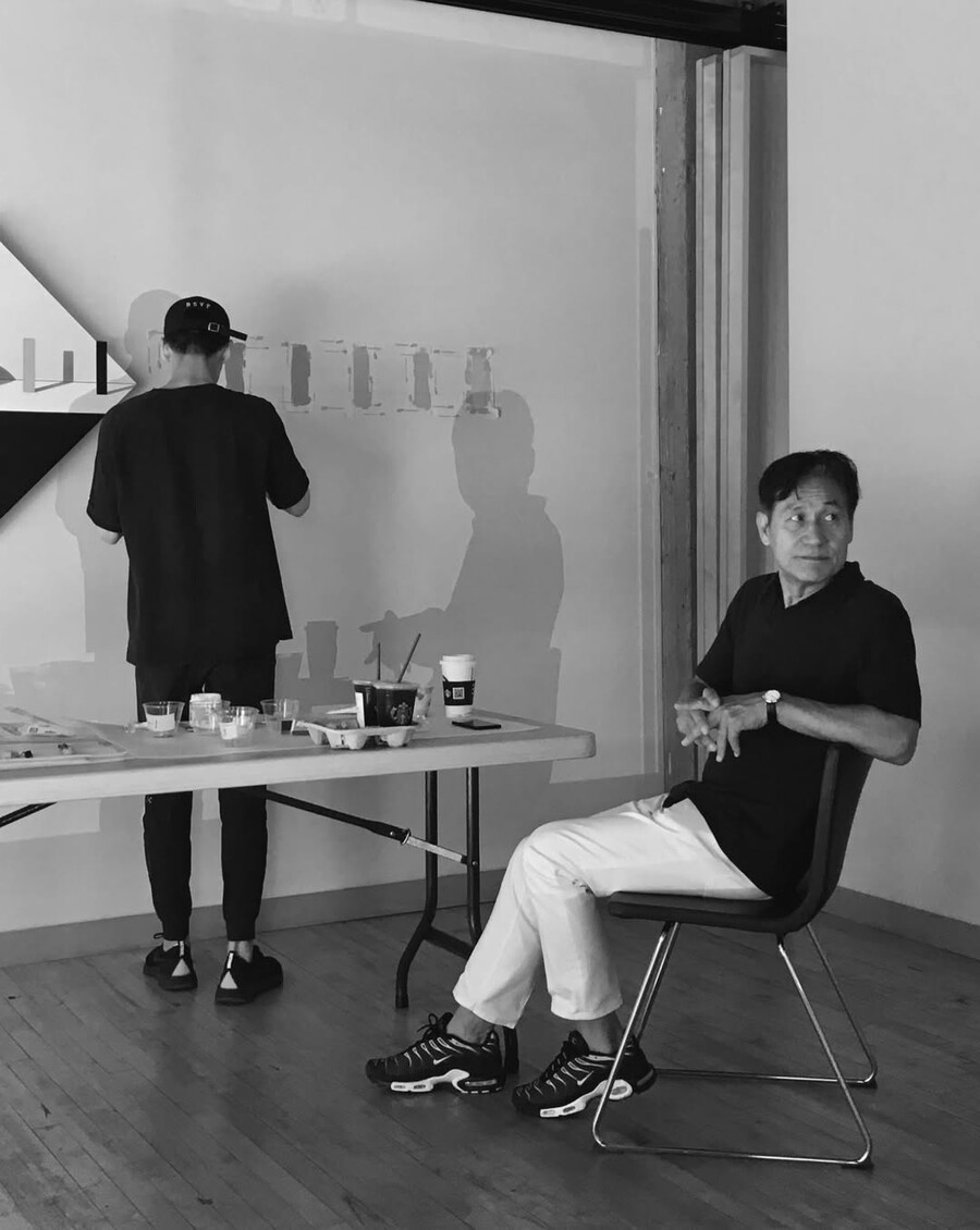 ▲안성기의 아들 안다빈이 아버지를 그리워했다. 출처|안다빈 SNS