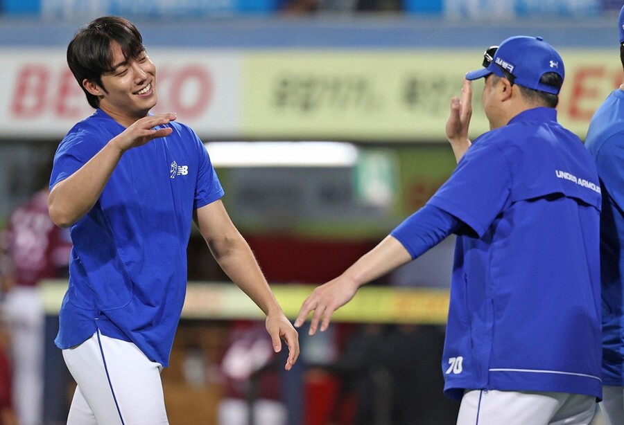 한국에서 이게 돼? 6선발도 파격인데, 필승조가 9명…ERA 2위 삼성 이유있는 자신감