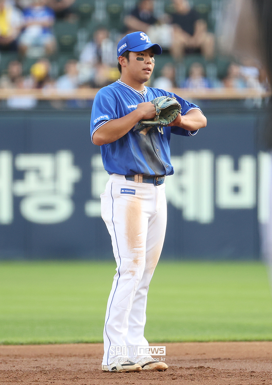 [포토S] 김영웅, '아쉬운 포구 실책'