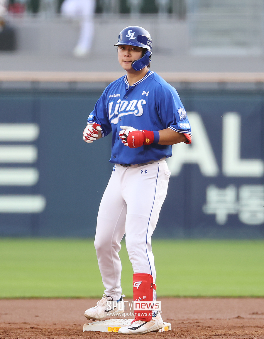 [포토S] 박승규, '2루타 날렸어요'