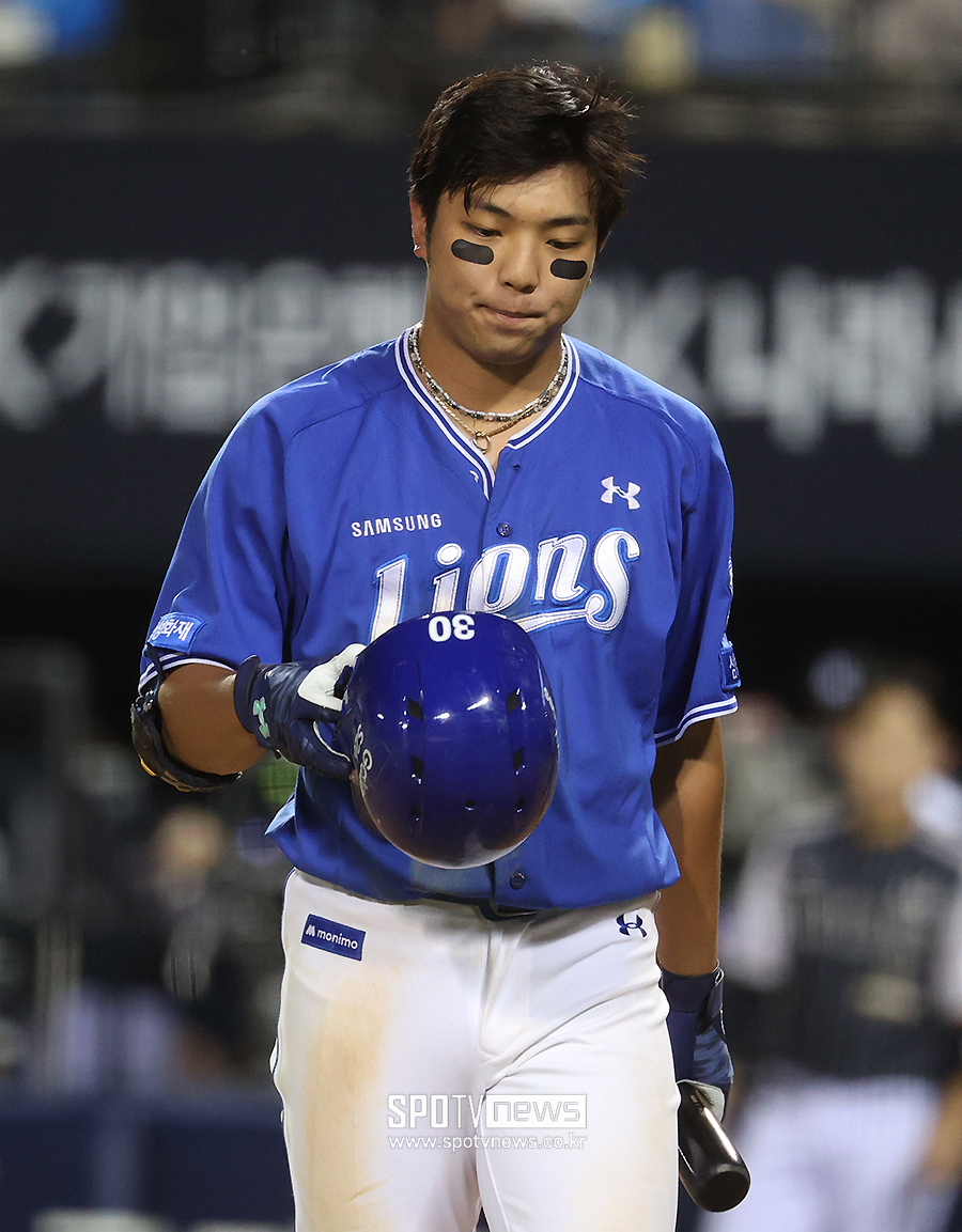 [포토S] 김영웅, '찬스 못 살리고 삼진'