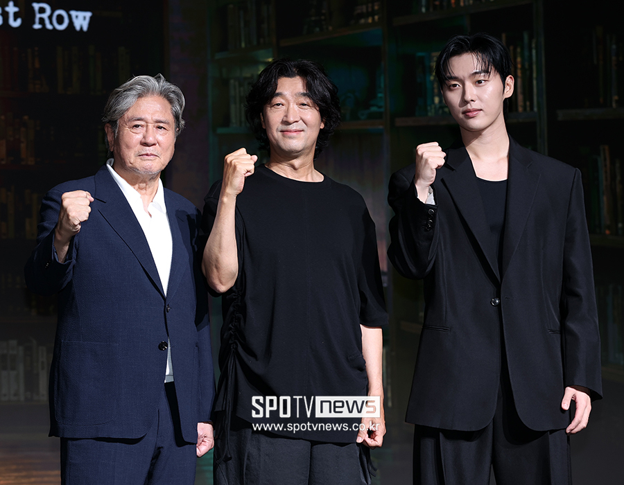 [포토S] 최민식-김규태 감독-최현욱, '맨 끝줄 소년, 파이팅!'
