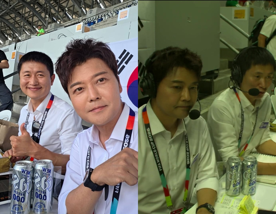전현무·이영표, 남아공전 충격패 전후 '극과 극'…분위기 '포착'[종합]