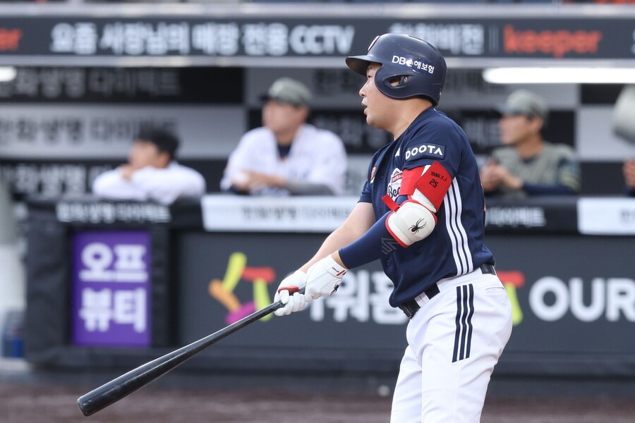 양의지 얼굴 맞고 교체, 하지만 두산 선수들 똘똘 뭉쳤다…한화에 승리→승리→5위 사수 성공 [대전 게임노트]