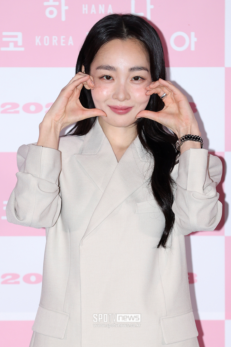 [포토S] 김민하, '사랑스러운 볼하트'