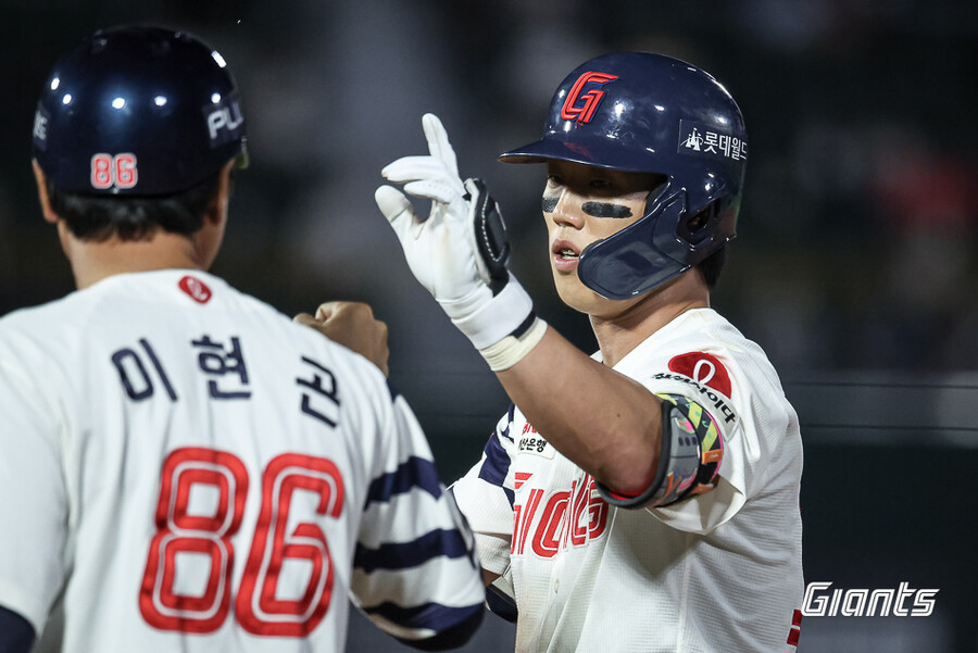 "초구 커브만 노렸다" 임찬규에게 또 당할 수 없잖아, 초구에 2루타 쾅!