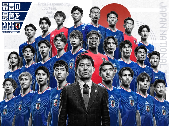 ▲ 모리야스 하지메 감독이 이끈 일본은 죽음의 조를 통과해 32강에서 브라질을 만나게 됐다. 일본은 지난해 브라질과 평가전에서 3-2로 역전승을 거둔 바 있어 16강 진출을 기대하고 있다. ⓒ 일본축구협회