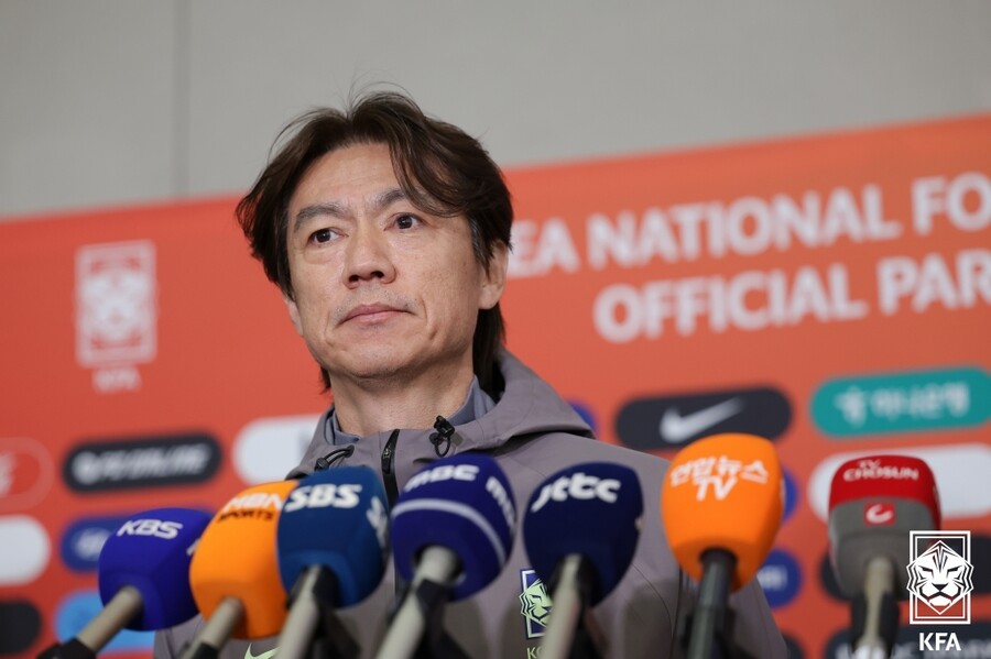 ▲ 홍명보 감독 ⓒ대한축구협회