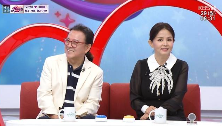 '61세 새신부' 나미애 "환갑에 웨딩드레스, 남편은 선물 같은 존재"