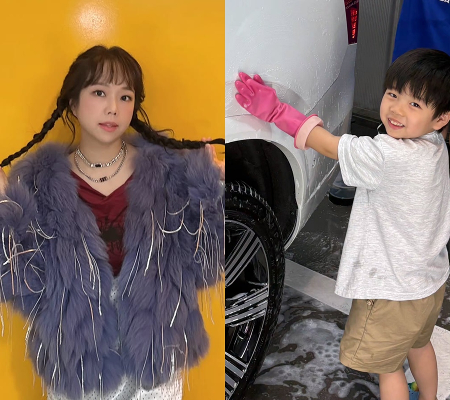 홍현희 子 폭풍성장에 '깜짝'…준범이가 벌써 세차를 하네