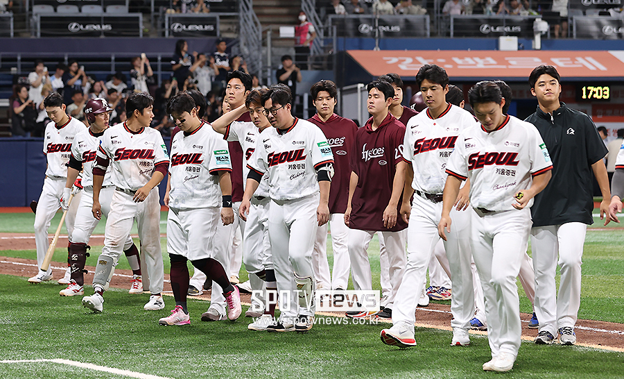 [포토S] 키움, '1-8 패배'