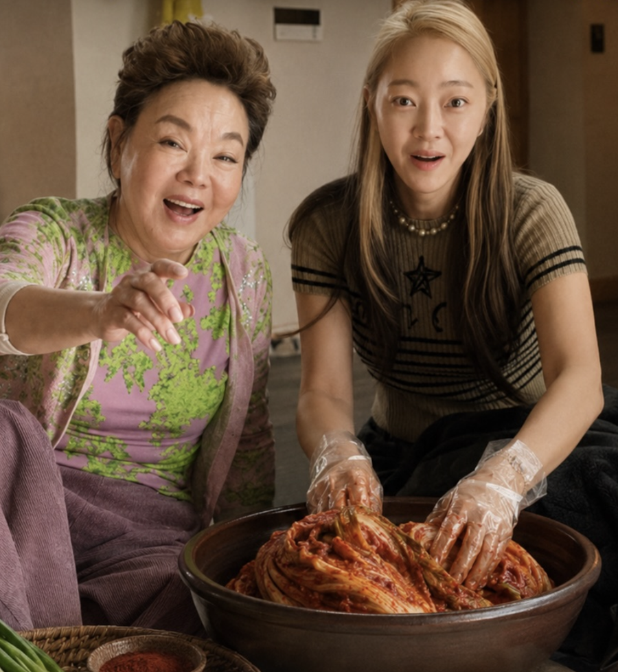 서효림, 故김수미 김치사업 이어받더니…"사진도 오랜만" 투샷 공개