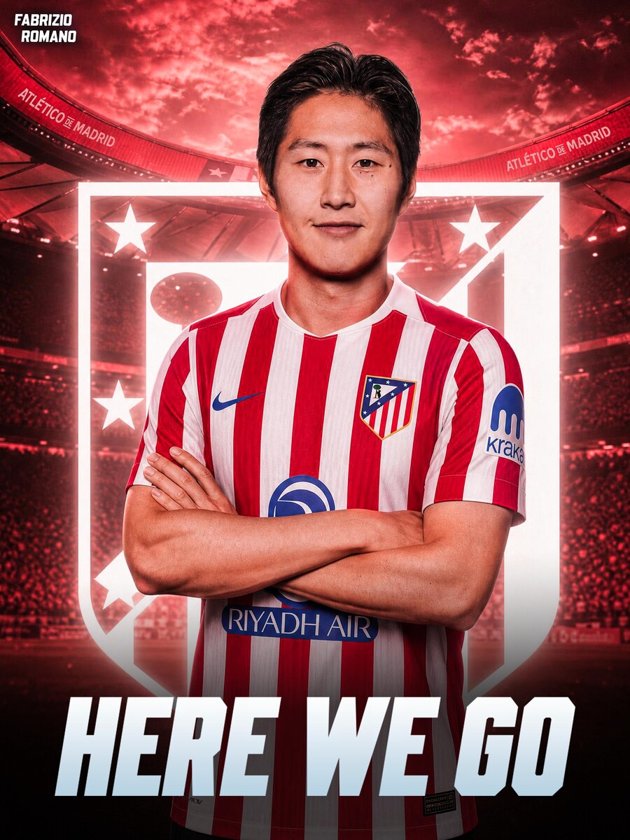 '드디어 떴다!' 이강인 아틀레티코 마드리드행 확정 "HERE WE GO"...700억 규모, 구두 합의 완료