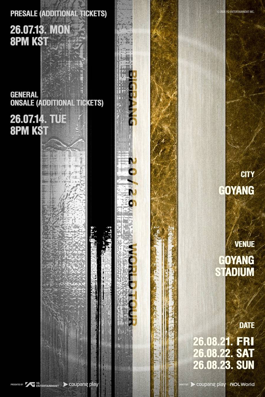 '21만명 동시 접속' 빅뱅, 콘서트 추가 좌석 오픈…팬들 성원에 화답