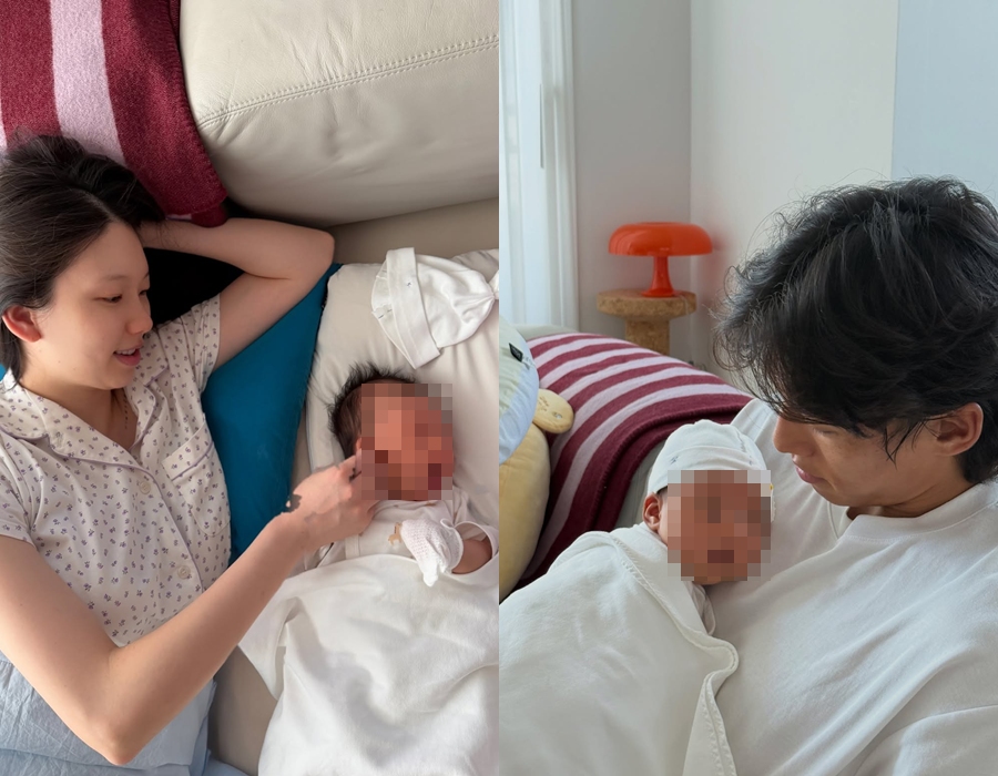 ▲ 김진경 김승규 가족. 제공|김진경 인스타그램