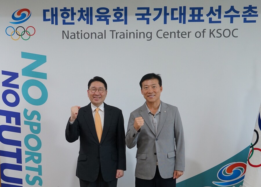 이상현 아이치-나고야 AG 선수단장, 진천선수촌 방문해 "훈련에만 전념할 환경 조성에 최선"