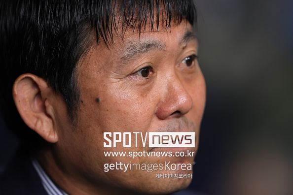 '조금 더 믿어본다' 일본축구협회 이례적 선택...'월드컵 32강 탈락' 모리야스와 6개월 더 함께한다